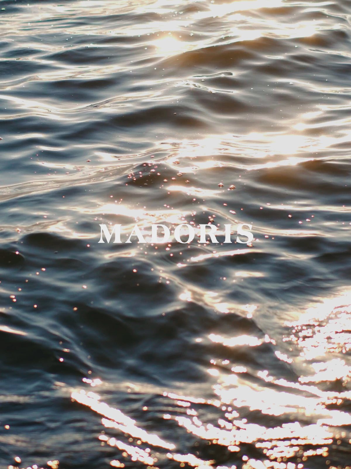 MADORIS Moonlight Glass reed diffuser inspired by moonlight and the sea